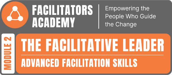 FACILITATORS ACADEMY - MODULE 2 | The Facilitative Leader - Advanced Facilitation Skills logo