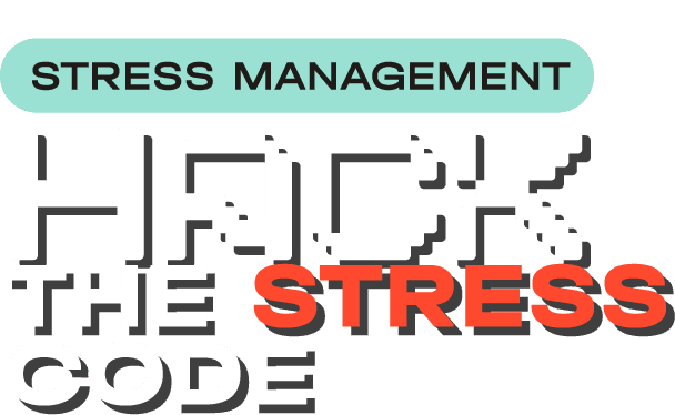 Stress management: Hack the stress code logo