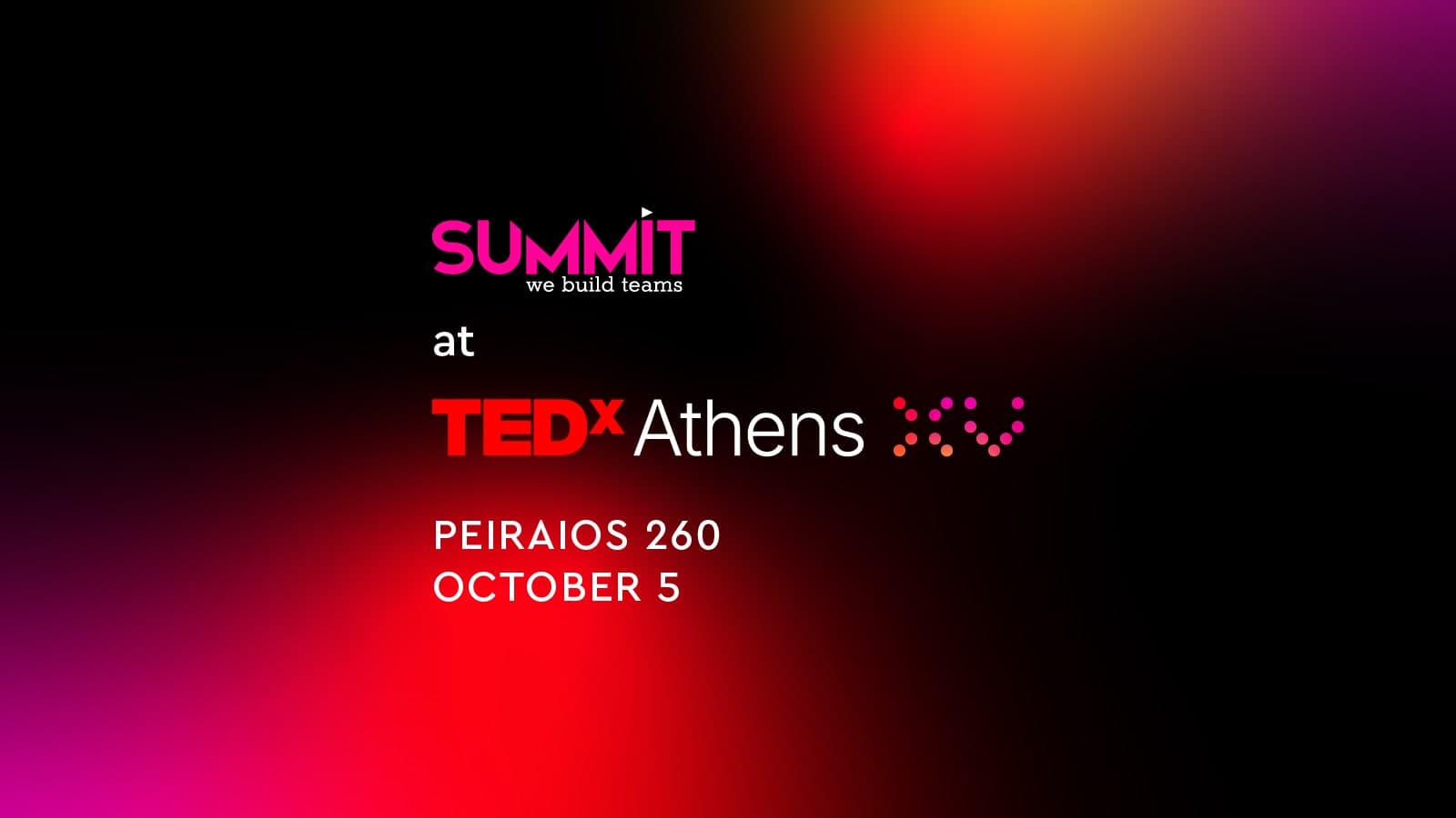 Η Summit στο TEDxAthens