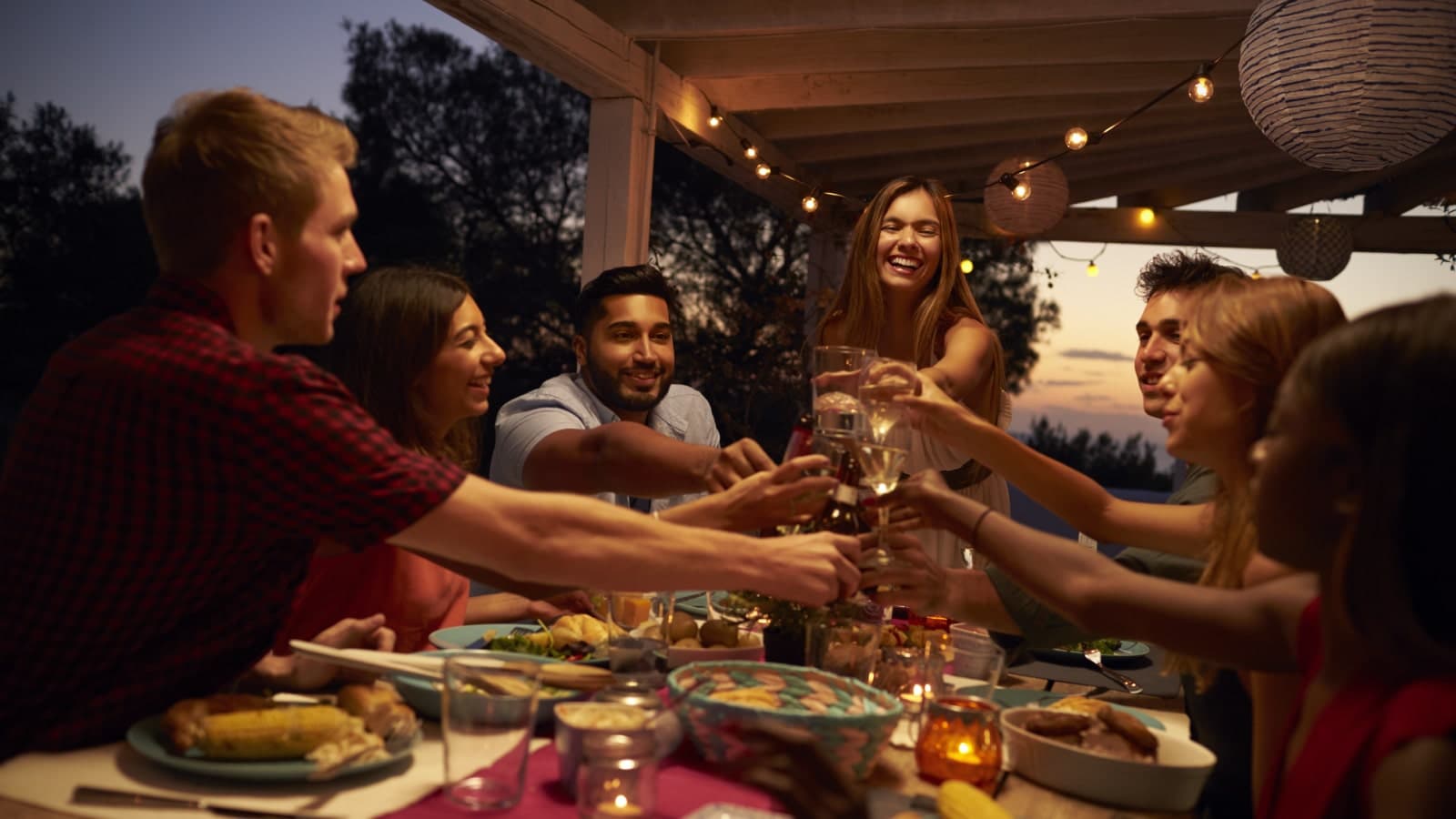 Night gatherings made playful