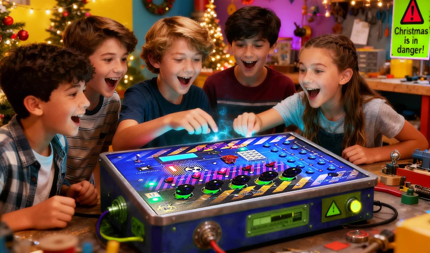 Mission Save Santa's Reactor | Kids 10+ cover